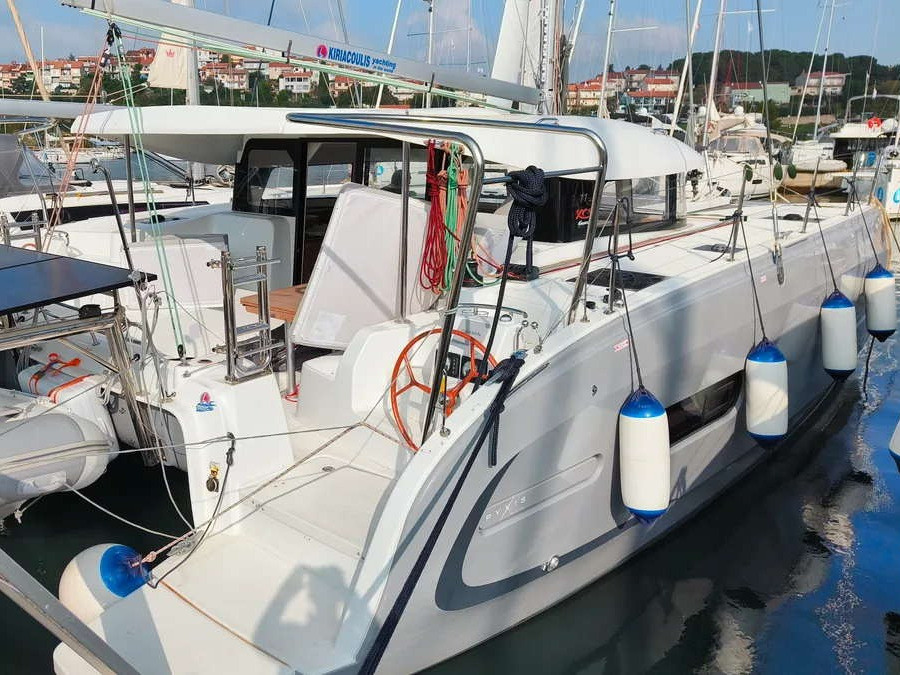 Excess 11 eco solar catamaran charter in Pula, Croatia