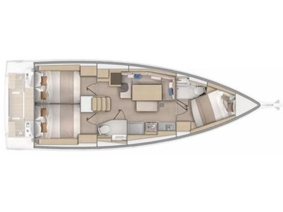 Location Voilier Bénéteau avec permis