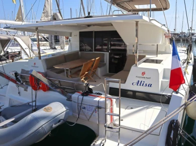 Location à Lefkáda - Fountaine Pajot Lucia 40 (4 cab.) sur SamBoat