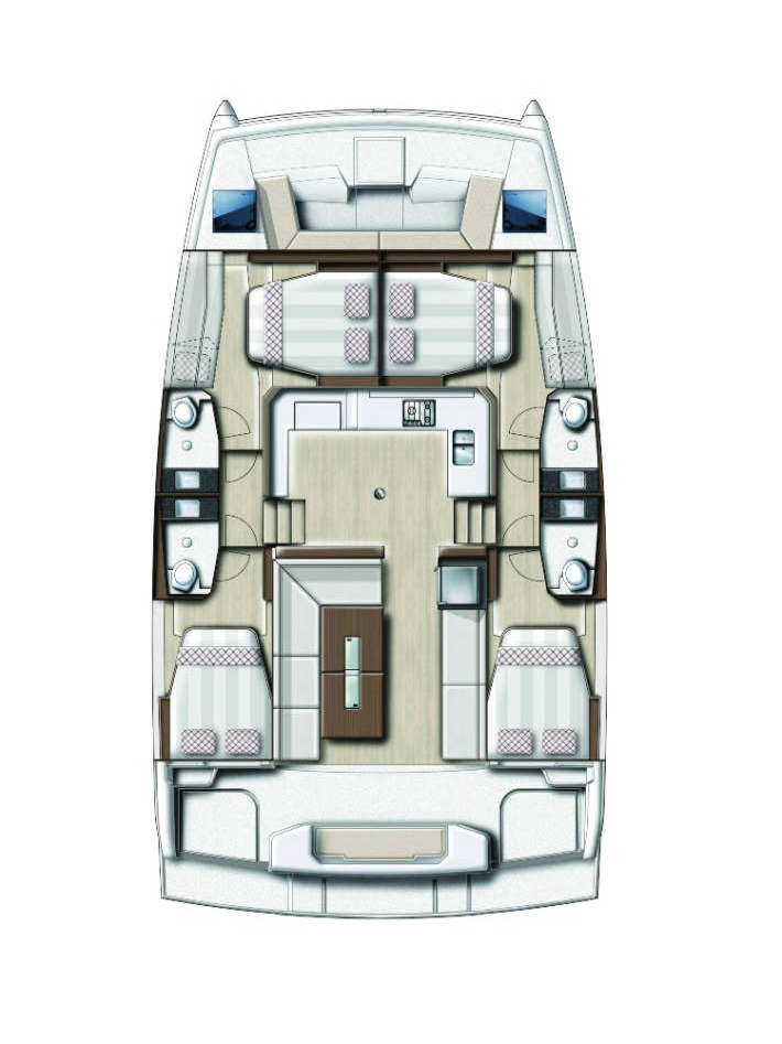 Location à Biograd na Moru - Bali Bali Catspace Voile sur SamBoat