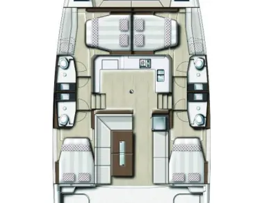 Location à Biograd na Moru - Bali Bali Catspace Voile sur SamBoat