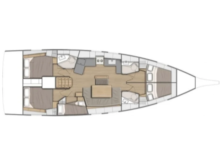 Bénéteau Oceanis 46.1 a louer à Álimos