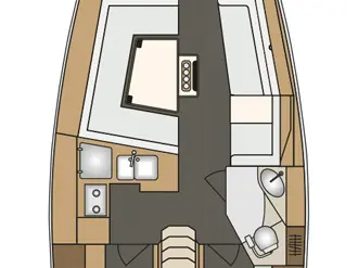 Location à Sukošan - Elan Impression 40 sur SamBoat