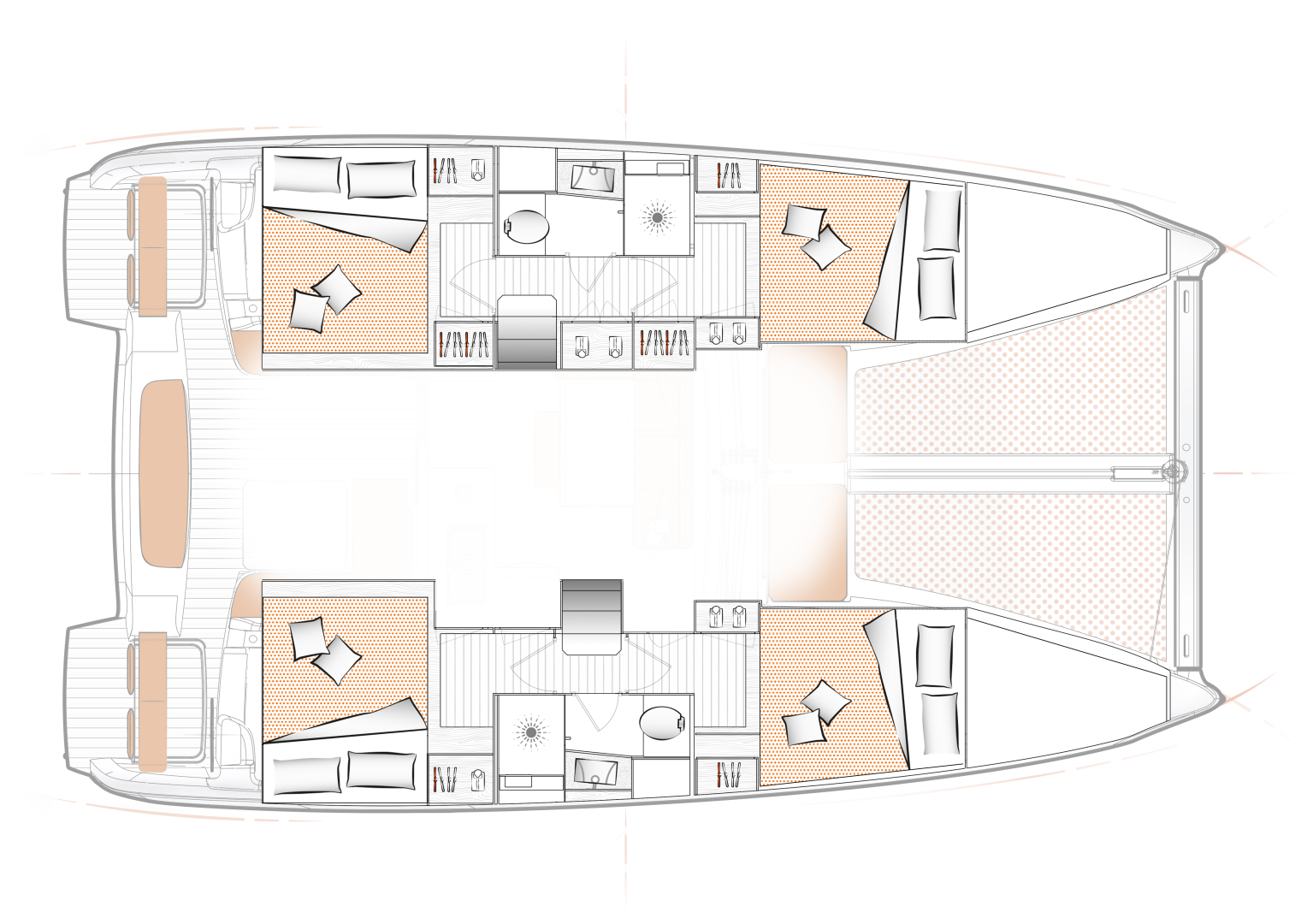Location Catamaran Bénéteau avec permis