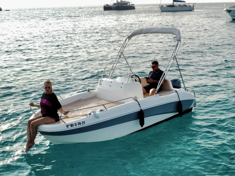 Location bateau Sant Antoni de Portmany pas cher Nuva M6 Open