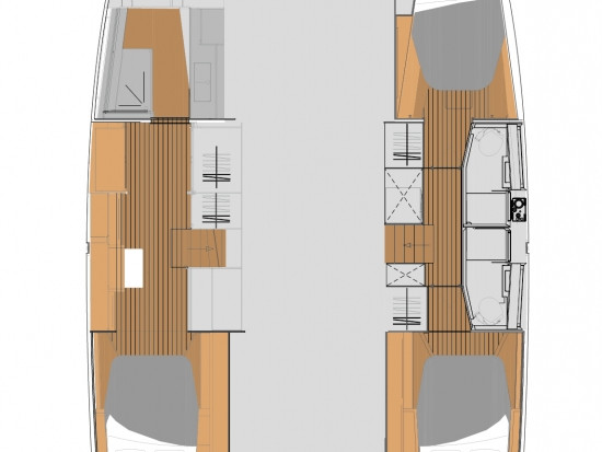 Louer Catamaran avec ou sans skipper Fountaine Pajot à Harbor Island