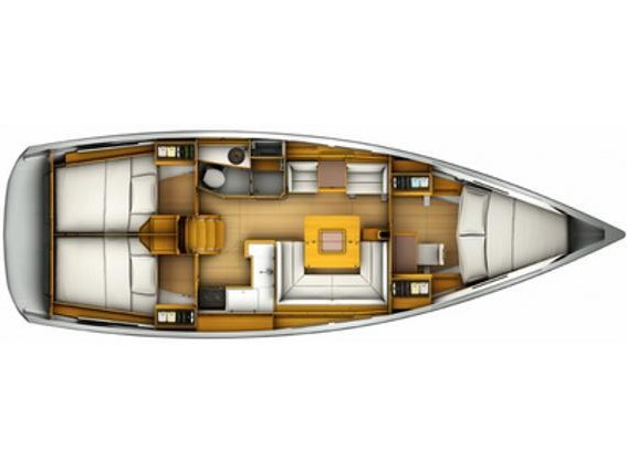 Location bateau Jeanneau Sun Odyssey 419 (3 cab. 1WC) à Propriano sur Samboat