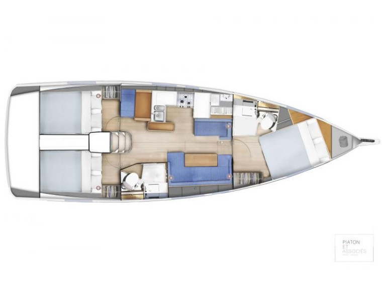 Location bateau Bormes-les-Mimosas pas cher Sun Odyssey 410
