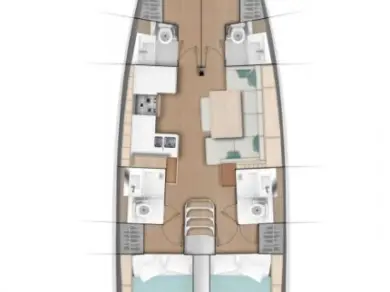 Location à Kaštela - Jeanneau Sun Odyssey 490 sur SamBoat