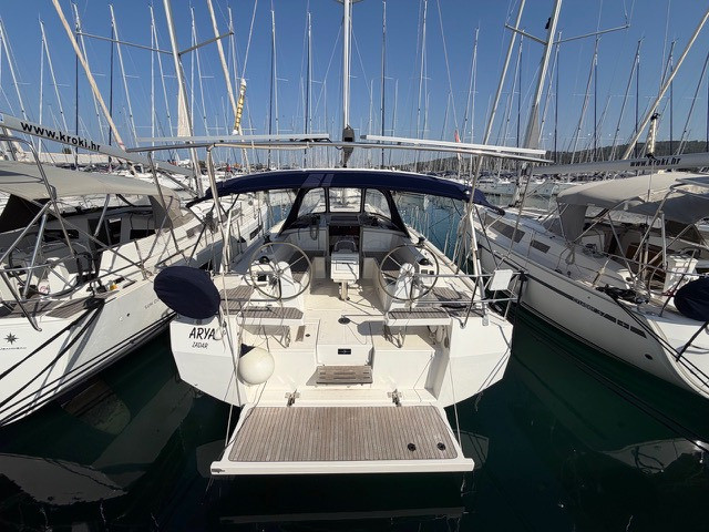 Bavaria C 38 eco solar sailboat charter in Sukošan, Croatia