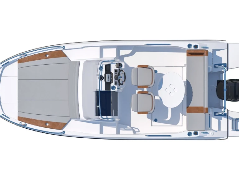 Location Bateau à moteur à Port de Barcelona - Bénéteau Flyer 6.6 SUNdeck