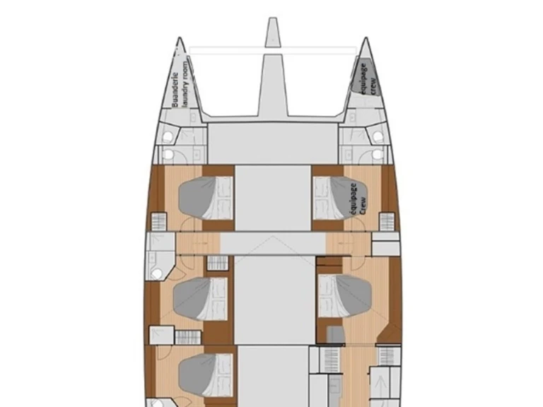Location Catamaran à Cogolin - Fountaine Pajot Samana 59