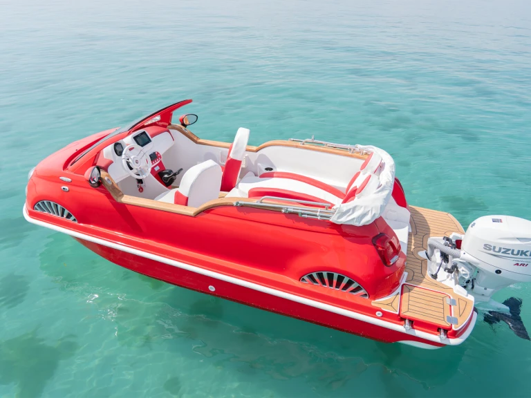 Location Bateau à moteur à Sirmione - CAR OFF SHORE FIAT 500 CAR OFF SHORE FIAT 500