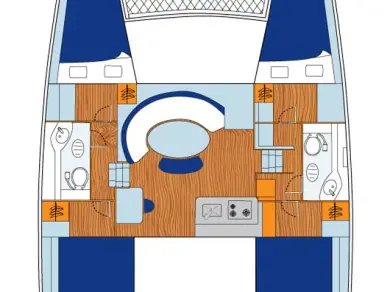 Location Catamaran Lagoon avec permis