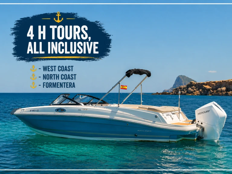 Location bateau Bayliner VR6 à Sant Antoni de Portmany sur Samboat