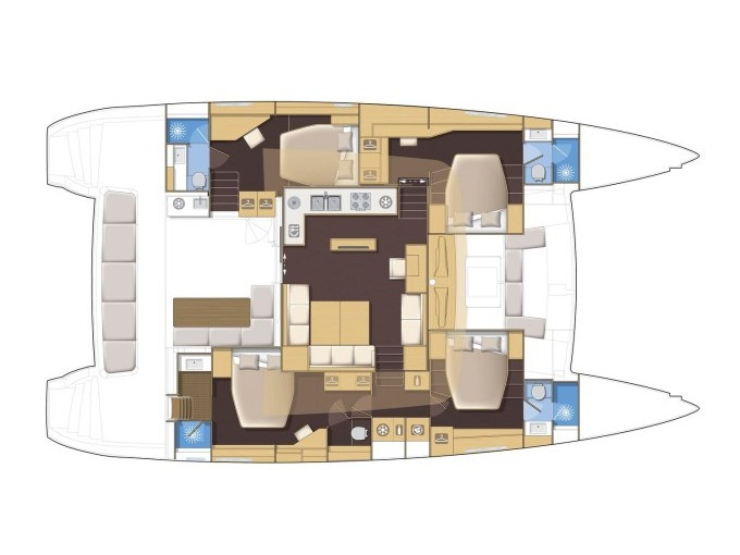 Location Catamaran Lagoon avec permis