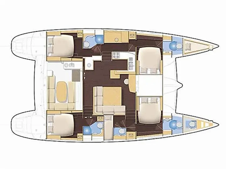 Location bateau Álimos pas cher Lagoon 500