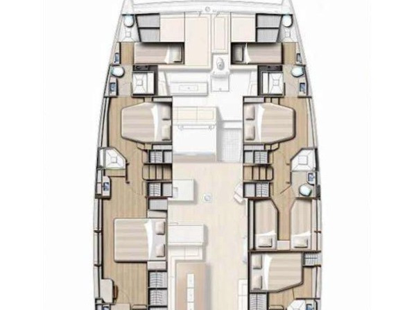 Location bateau Bali Bali 5.4 à Olbia sur Samboat