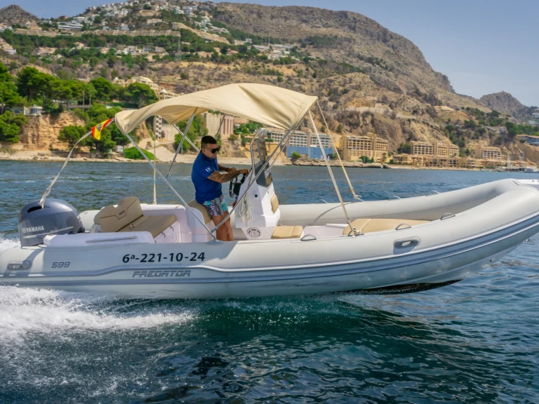 Location à Altea - Italboats Predator 600P sur SamBoat