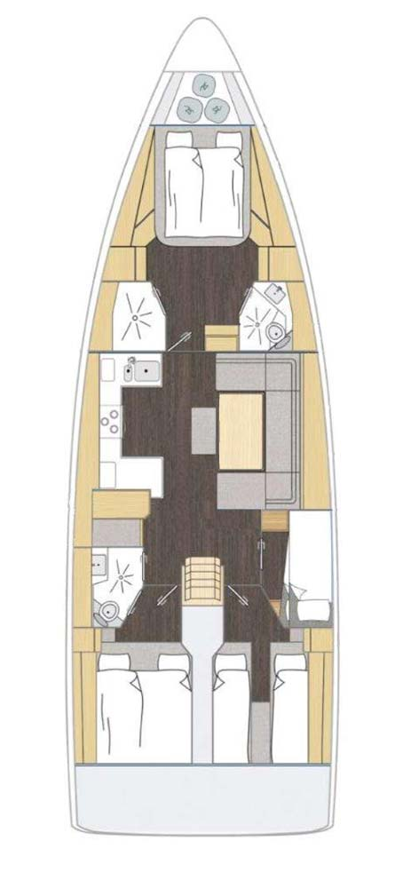 Location Voilier à Murter-Kornati - Bavaria Bavaria C46