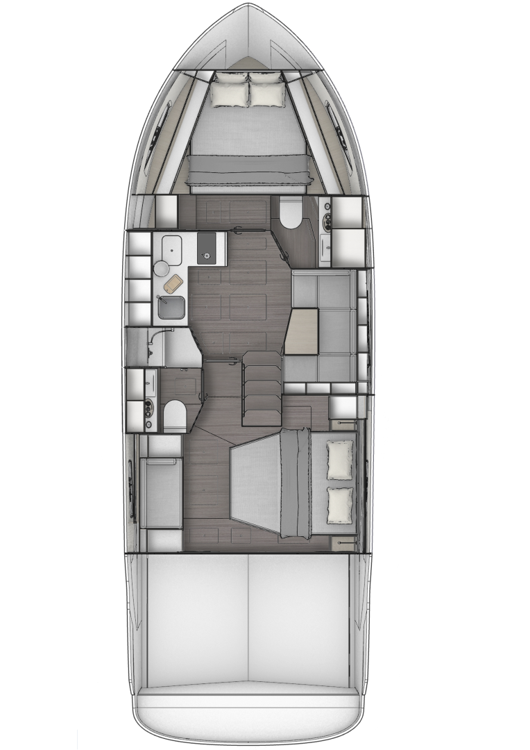 Location bateau Trogir pas cher Bavaria SR41