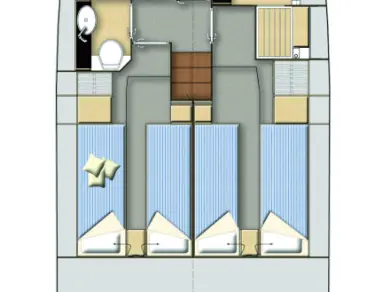 Location Yacht à Trogir - Bavaria Virtess 420 Fly