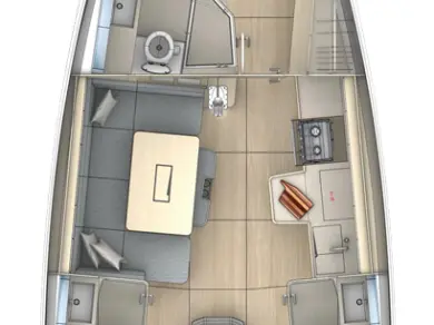 Location bateau Trogir pas cher Dufour 41