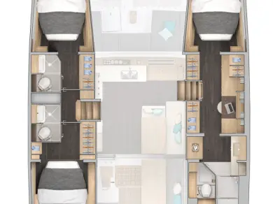 Location bateau Lagoon Lagoon 43 à Sibenik sur Samboat