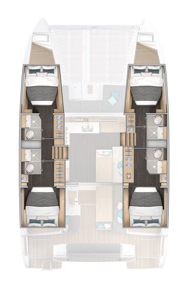 Location Catamaran Lagoon avec permis