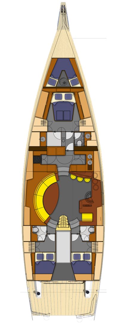 Voilier à louer à Kaštela au meilleur prix