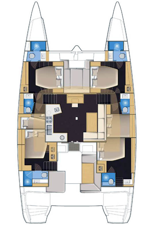 Location Catamaran à Álimos - Lagoon Lagoon 52 F