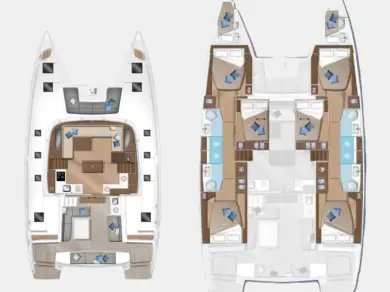 Location Catamaran à Álimos - Lagoon Lagoon 50