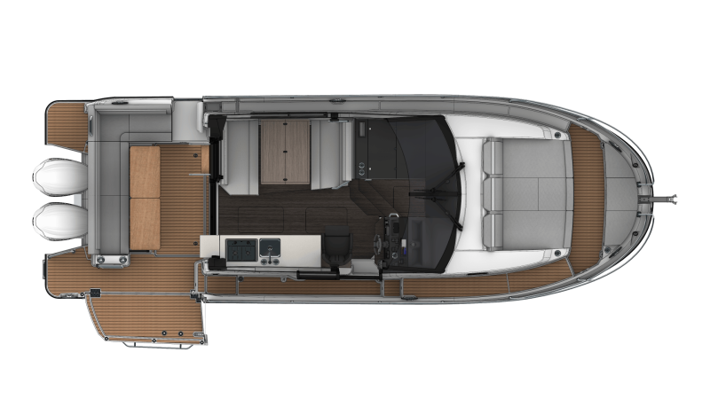 Location bateau Jeanneau Merry Fisher 1095 Fly Serie2 à Biograd na Moru sur Samboat