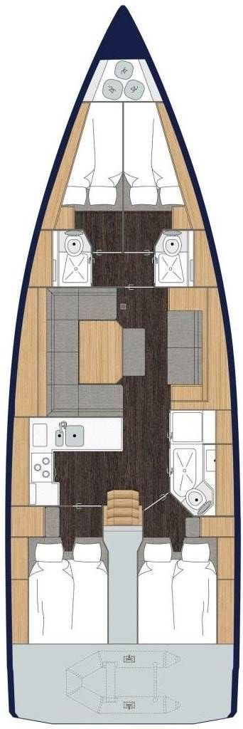 Louez un Bavaria Bavaria C45 à Lefkáda