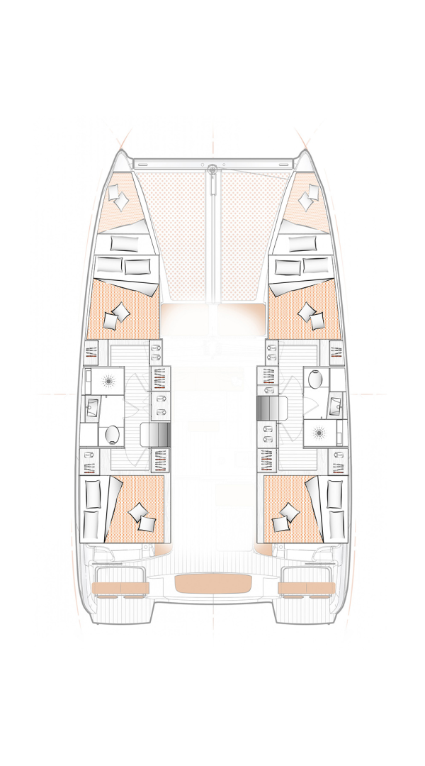 Louer Catamaran avec ou sans skipper Excess à Gouviá