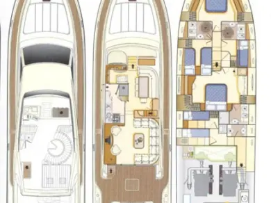 Location bateau Ferretti Ferretti Yachts 68 à Rhodes (Ville) sur Samboat