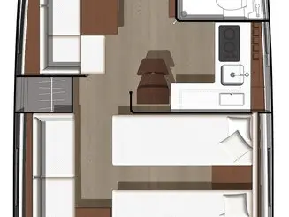 Location Bateau à moteur à Pula - Jeanneau Leader 40