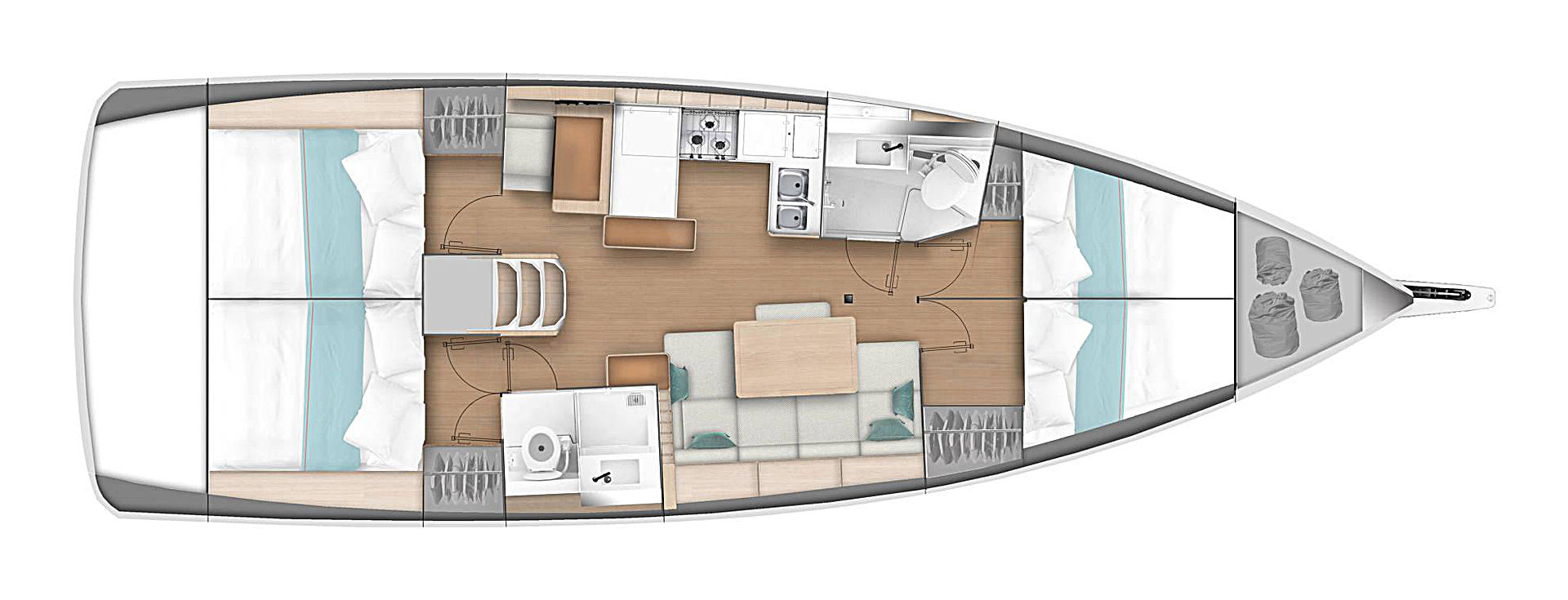 Location bateau Biograd na Moru pas cher Sun Odyssey 440