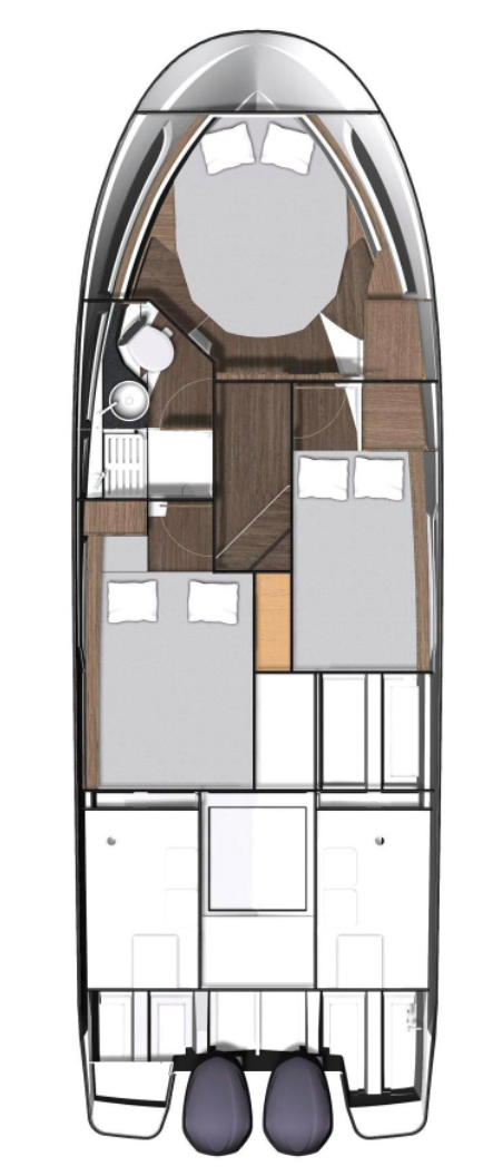 Location à Biograd na Moru - Jeanneau Merry Fisher 1095 sur SamBoat