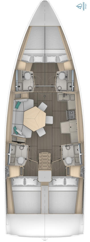 Location à Sibenik - Dufour Dufour 44 sur SamBoat