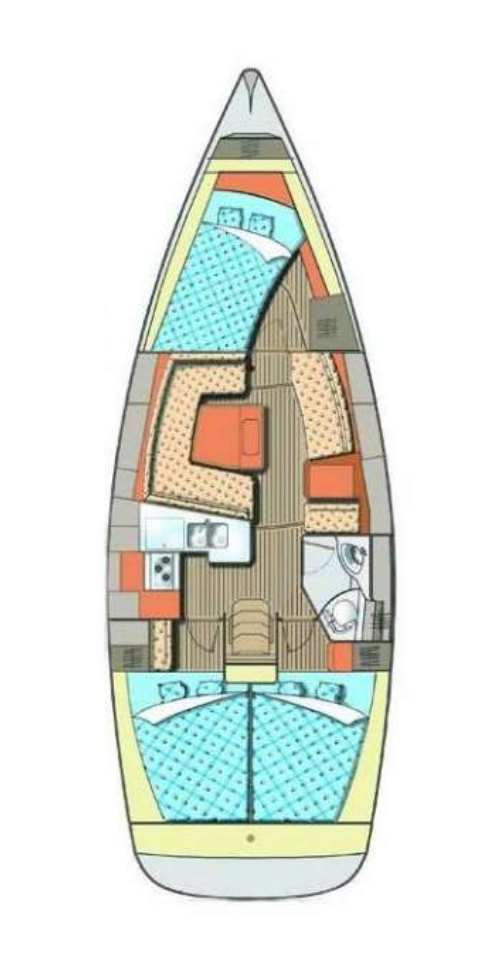 Location à Punat - Elan Impression 40 sur SamBoat