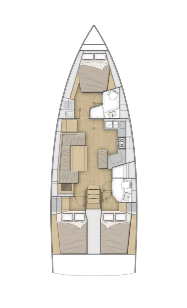 Location à Split - Bénéteau Oceanis 40.1 sur SamBoat
