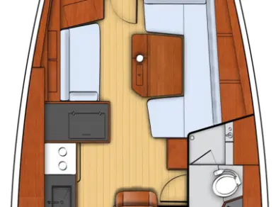 Bénéteau Oceanis 41.1 a louer à Split