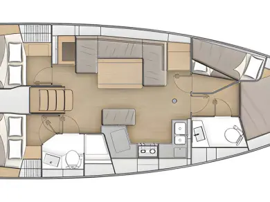 Bénéteau Oceanis 40.1 a louer à Palma de Majorque