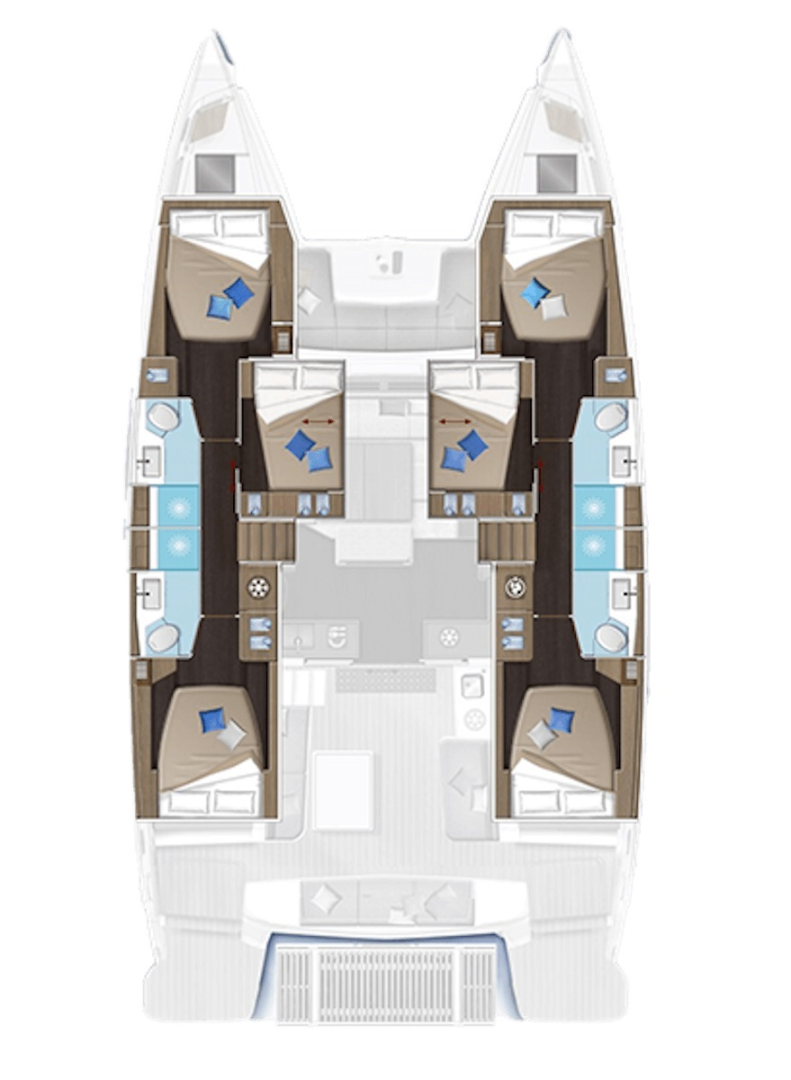 Catamaran à louer à Trogir au meilleur prix