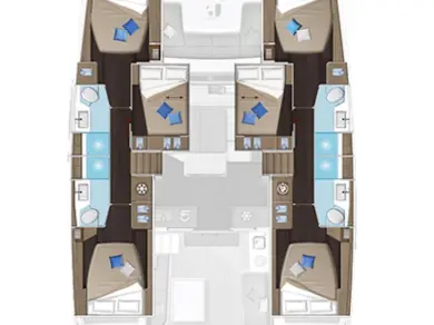 Catamaran à louer à Trogir au meilleur prix