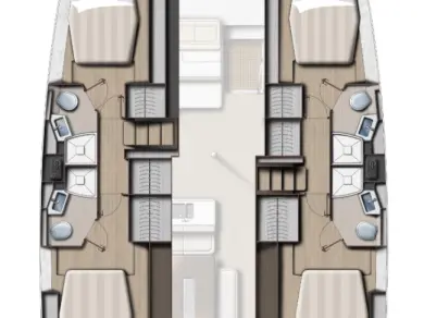 Location bateau Bali Bali 4.6 à Fethiye sur Samboat