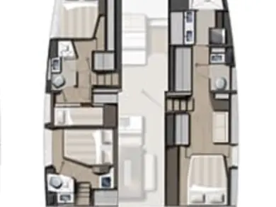 Louer Catamaran avec ou sans skipper Bali à Seget Donji