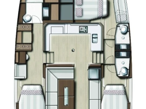 Location à Pirovac - Bali Bali Catspace Voile sur SamBoat