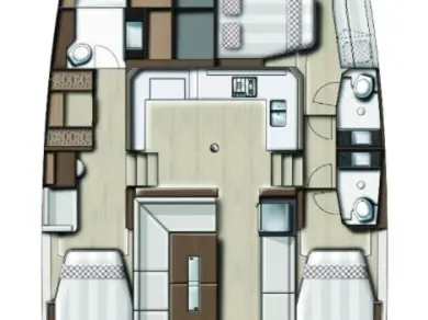 Location à Pirovac - Bali Bali Catspace Voile sur SamBoat